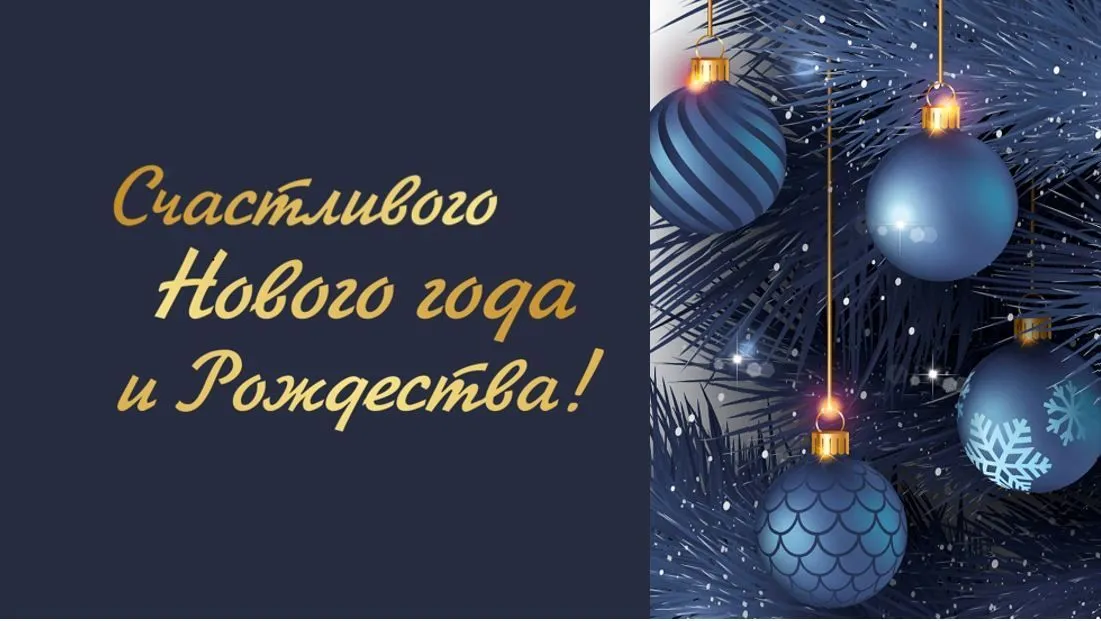 Поздравляем с наступающим Новым 2026 годом