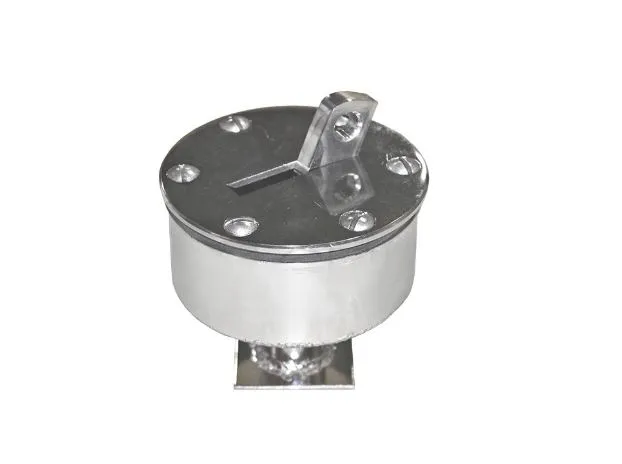 Анкерное крепление усиленное с выдвижным крюком для разделительных дорожек в пленочный бассейн