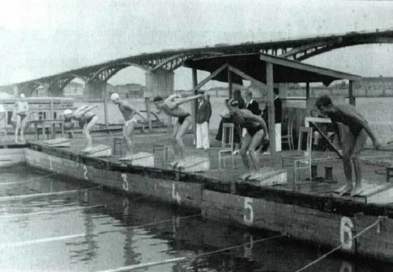 history of swimming from the beginning of the sport GK PTK Sport.jpg